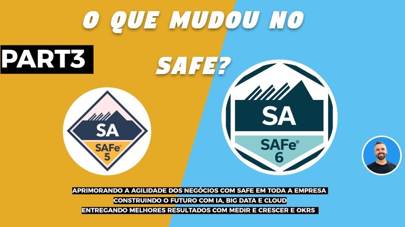 Capa do vídeo: Quais foram as atualizações do SAFe 6.0, parte 3